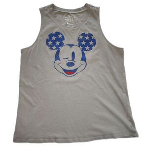 Disney's Mickey Mouse Tank Top Grey Size XL